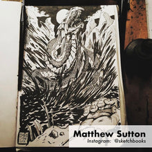 Matthew Sutton sketchbook artwork