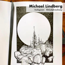 MIchael Lindberg sketchbook artwork
