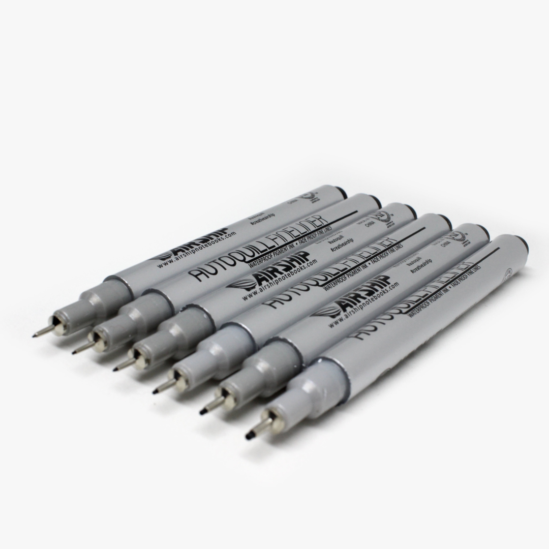 Autoquill Fineliner Pens – Airship Notebooks