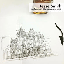Jesse Smith skethcbook artwork